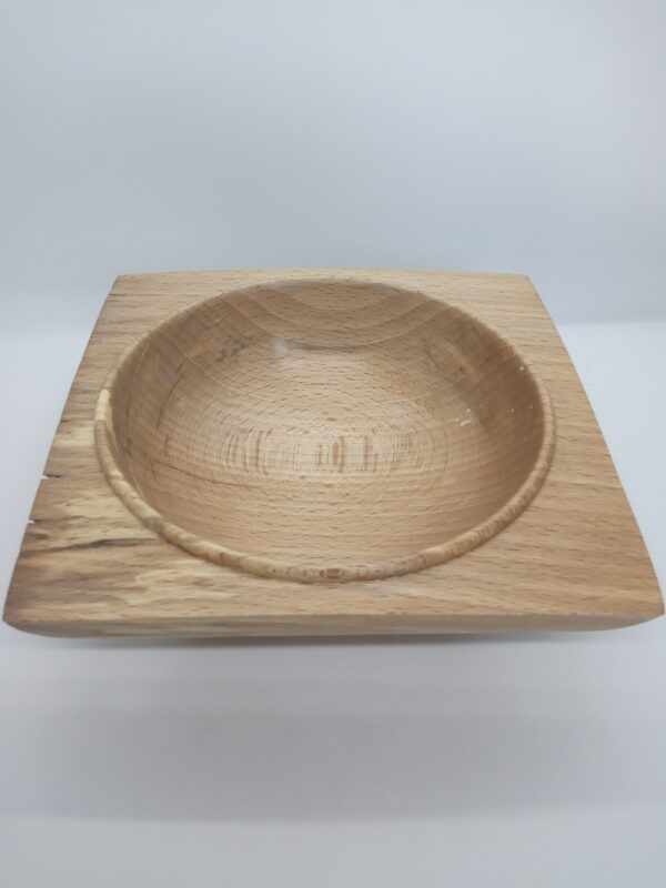 bol carré en hêtre 15cm – Image 4