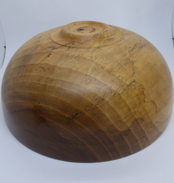 grand bol en noyer – Image 4