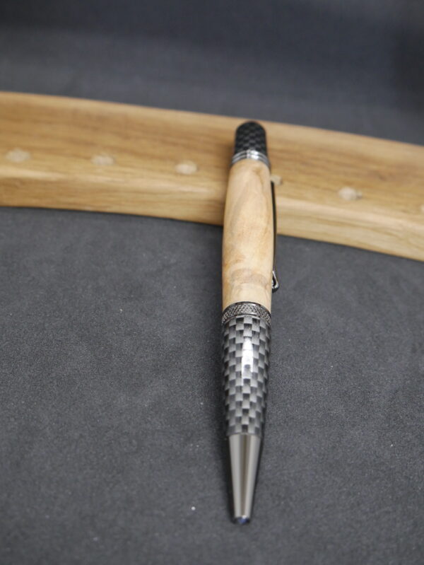 stylo bille Sumatra en olivier – Image 4