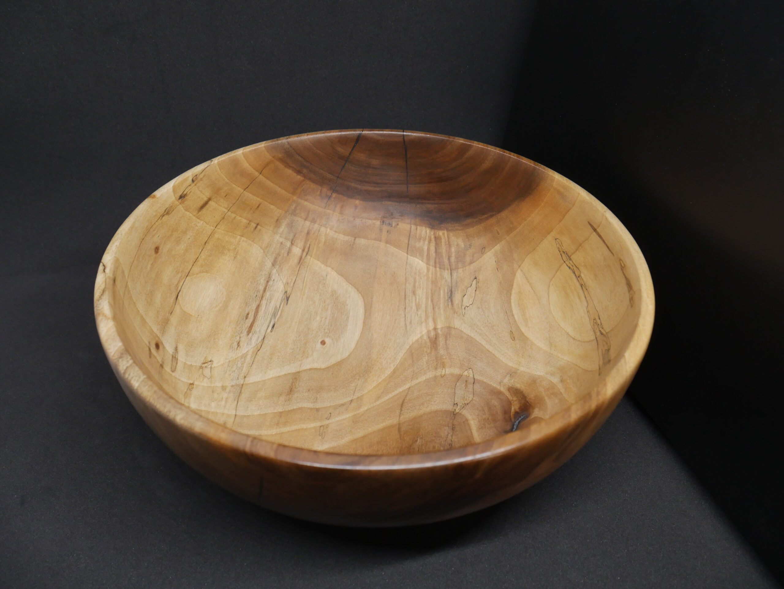 Grand bol en noyer échauffé – Image 6