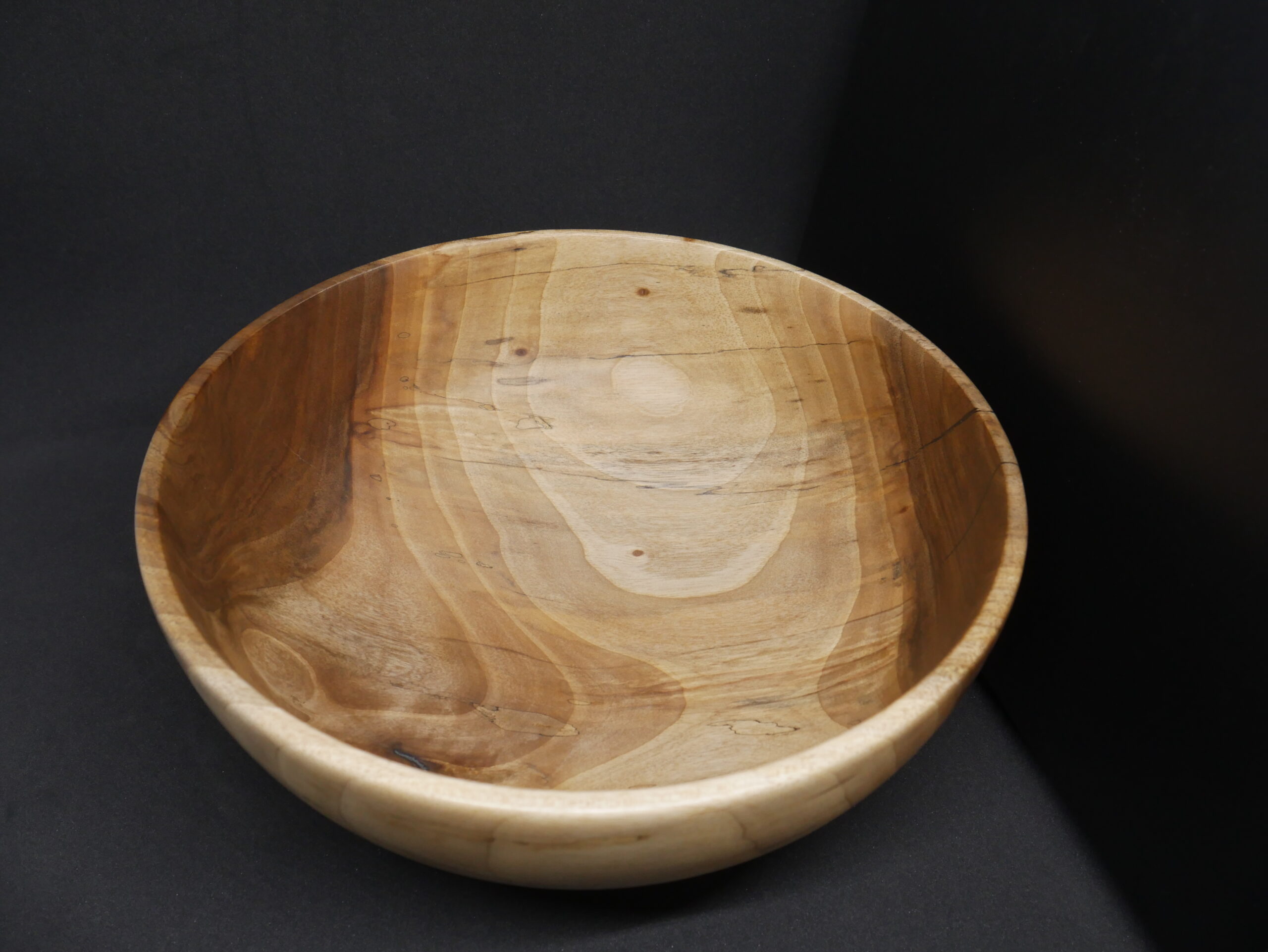 Grand bol en noyer échauffé – Image 7