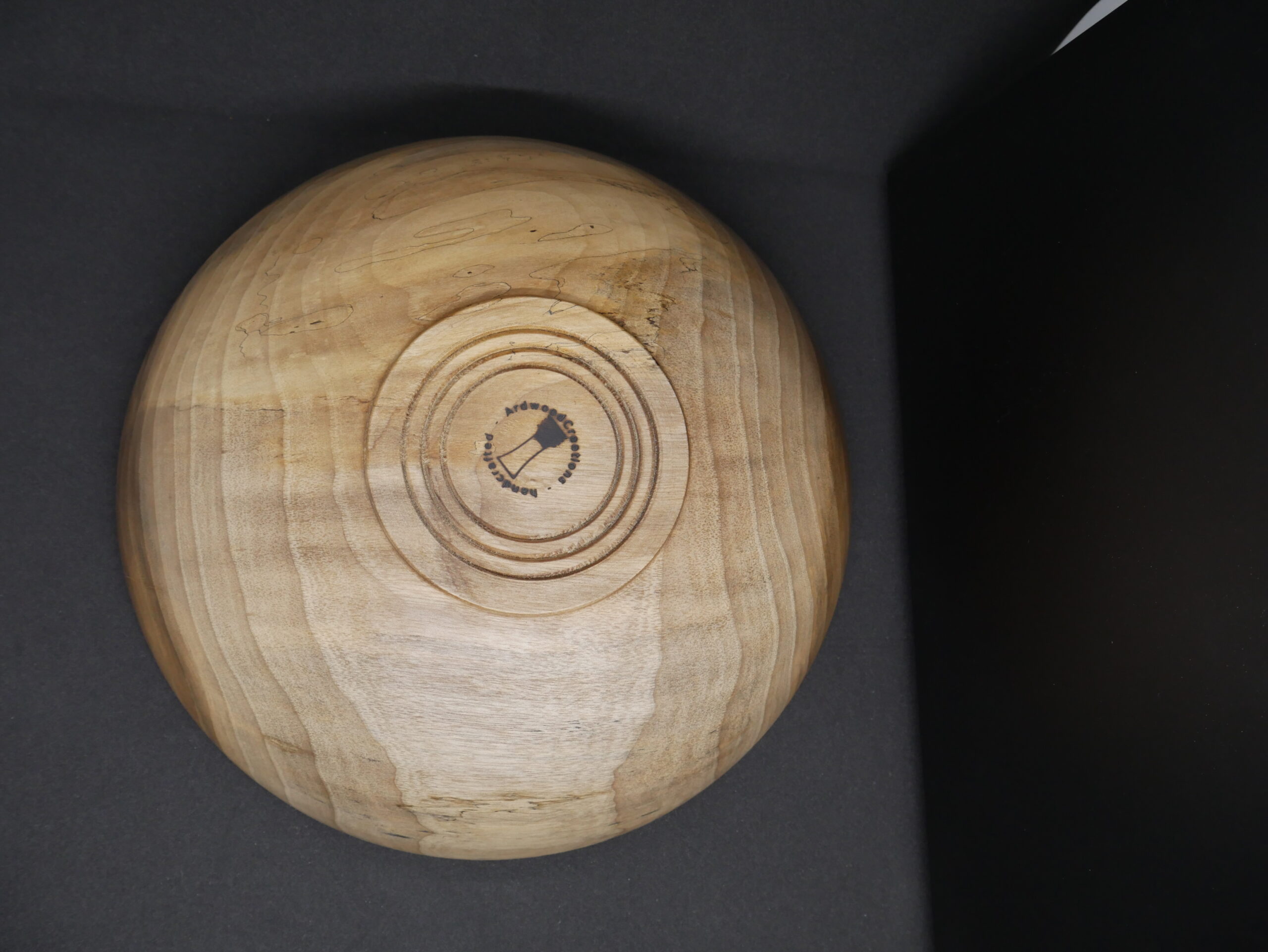 Bol en noyer et incrustation de turquoise 2 – Image 5